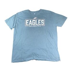 Philadelphia Eagles Shirt Mens 2XL NFL Football Tee Fanatics Eagles Adult 80s